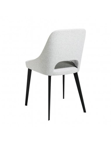 Ángel Cerdá 4101. Silla ZOSER tela gris claro y...