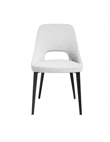 Ángel Cerdá 4101. Silla ZOSER tela gris claro y...