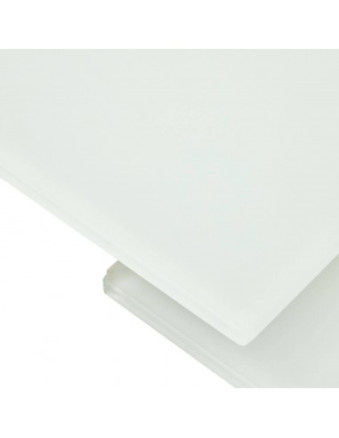 Mesa extensible Atminda 160(210) x 90, cristal...