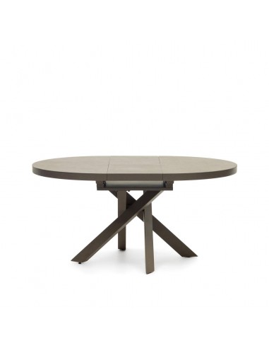 Mesa extensible redonda Vashti 120 (160) x 120,...