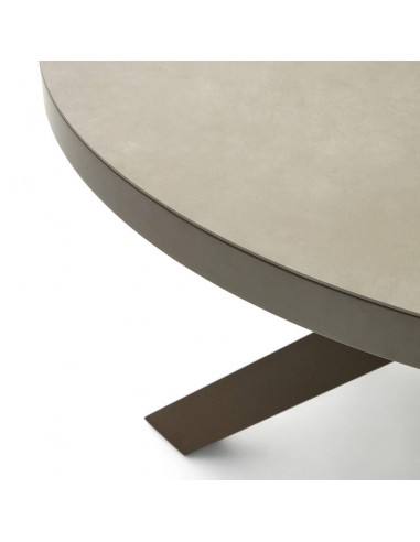 Mesa extensible redonda Vashti 120 (160) x 120,...