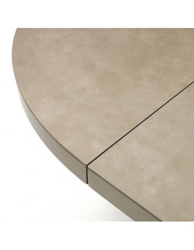 Mesa extensible redonda Vashti 120 (160) x 120,...