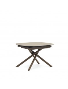 Mesa extensível Yodalia 130 (190) x 100, porcelanato e...