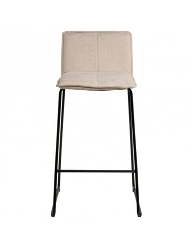 Taburete de diseño ABOT 75, metal y asiento...