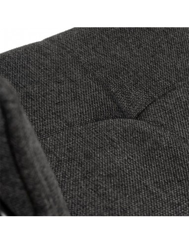 Banqueta baixa BRANDON 65, metal e assento...