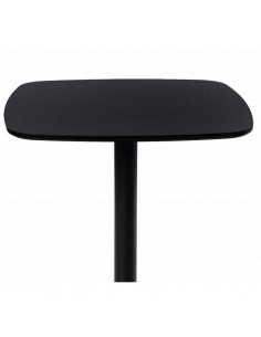 Mesa de cozinha quadrada MICAL 60 x 60, lacada preta 2