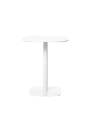 Mesa de cozinha quadrada MICAL 60 x 60, lacada branco