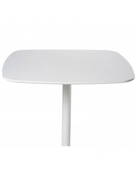 Mesa de cozinha quadrada MICAL 80 x 80, lacada branco