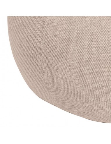 Puff oval JASON 50 tela beige