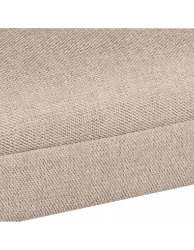 Banco MARSELLA 119 x 43, tecido bege e metal...