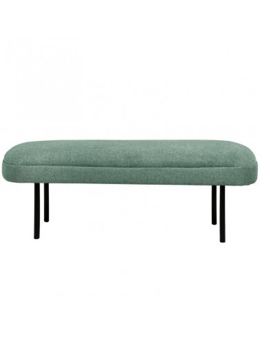 Banco MARSELLA 119 x 43, tecido menta e metal...