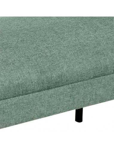 Banco MARSELLA 119 x 43, tecido menta e metal...