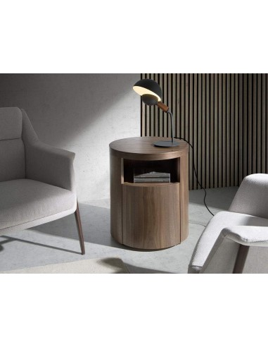 Ángel Cerdá 7051. MESITA NOCHE REDONDA POLARIS,...