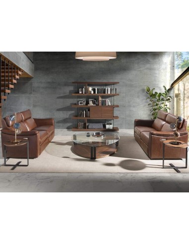 ESTANTERÍA de diseño IMPERIO 180x190, NOGAL Y...