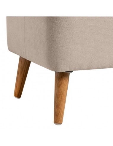 Banqueta con almacenaje ZURICH 120 x 42, tela...