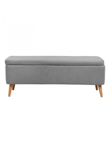 Banqueta con almacenaje ZURICH 120 x 42, tela...