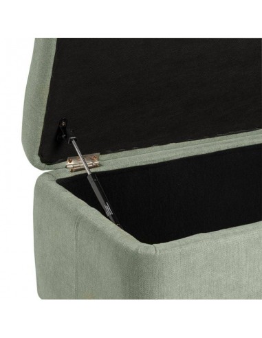 Banqueta con almacenaje ZURICH 120 x 42, tela...