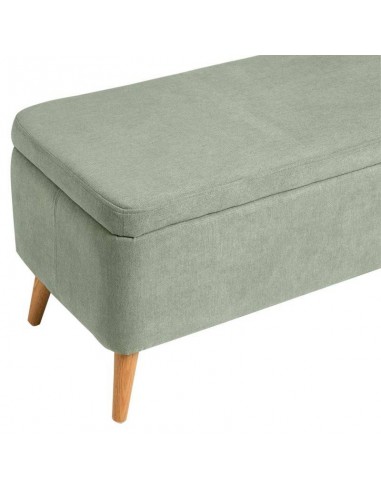 Banqueta con almacenaje ZURICH 120 x 42, tela...