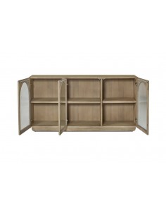 Aparador 3 puertas CATANIA 160 x 45, madera natural. 2
