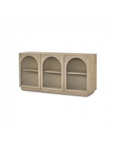 Aparador 3 puertas CATANIA 160 x 45, madera natural.