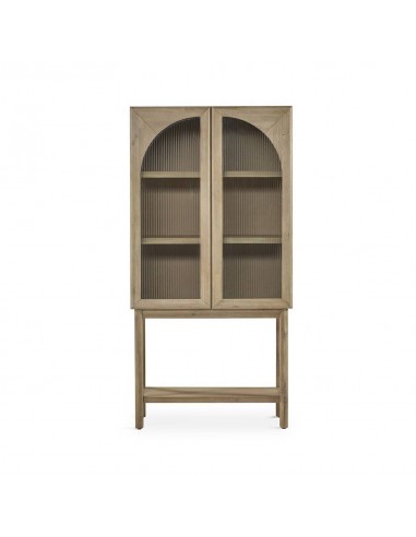 Vitrina alta en cubo CATANIA 80 x 40, madera...