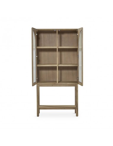 Vitrina alta en cubo CATANIA 80 x 40, madera...