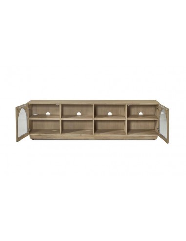 Mueble TV CATANIA 200 x 45, madera natural.