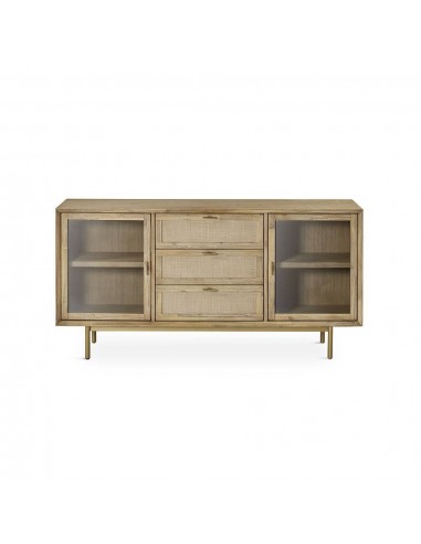 Aparador ANDES 160 x 45, madera natural y metal...