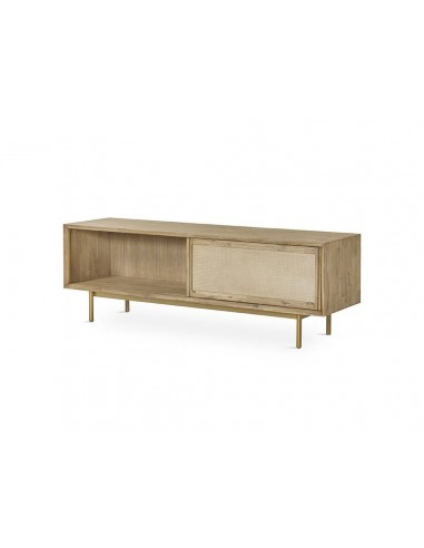 Mueble TV ANDES 165 x 45, madera natural y...