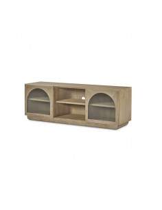 Mueble TV CATANIA 160 x 45, madera natural.