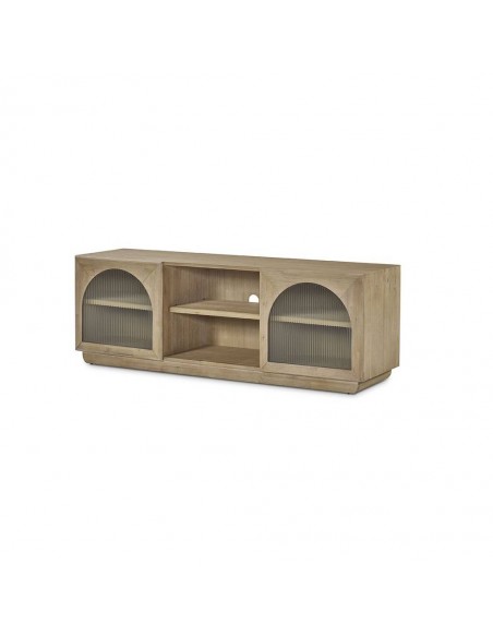 Mueble TV CATANIA 160 x 45, madera natural.
