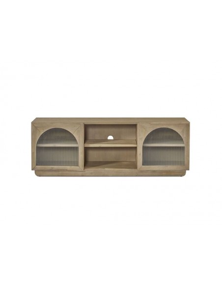 Mueble TV CATANIA 160 x 45, madera natural.