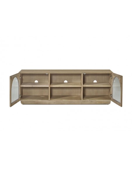 Mueble TV CATANIA 160 x 45, madera natural.