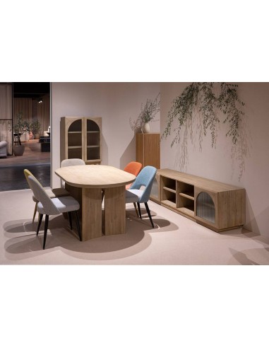 Mesa de jantar CATANIA 160 x 90 em madeira...