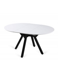 Mesa redonda extensible Sphere 110 (150) x 110, melamina... 2