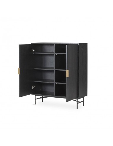 Aparador cubo REUS 100 x 40, madeira natural en...