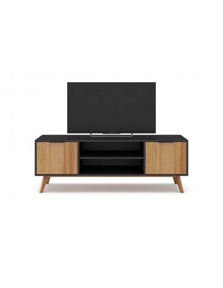 MUEBLE DE TV LAVIS 140 x 40, PINHO e BOCAMINA CERA.