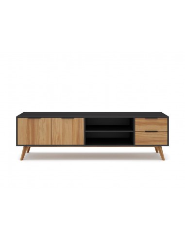 MUEBLE TV LAVIS 180 x 40, PINO BOCAMINA CERA.