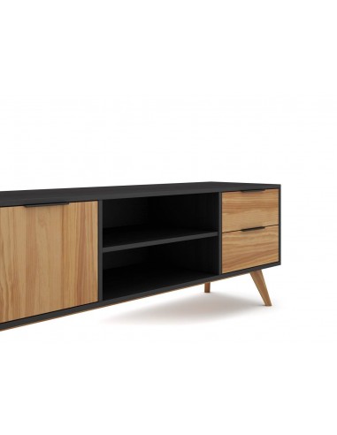 MUEBLE TV LAVIS 180 x 40, PINO BOCAMINA CERA.