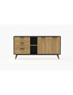 APARADOR LAVIS 165 x 40, PINO BOCAMINA CERA.