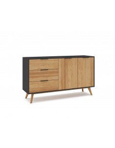 APARADOR LAVIS 140 x 40, PINO BOCAMINA CERA.