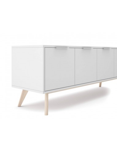 MUEBLE TV CON 4 PUERTAS CAMPUS 140 x 40, BLANCO...
