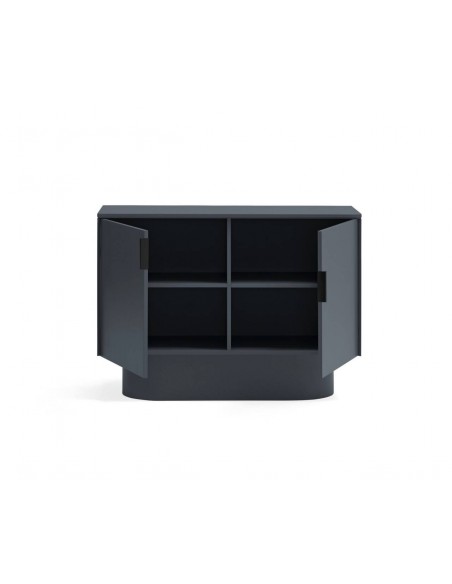 Teulat COMODA TOTEM 100 x 45, MDF lacado gris antracita.