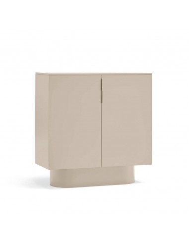TEULAT MUEBLE AUXILIAR TOTEM 110x45, MDF lacado ARENA.