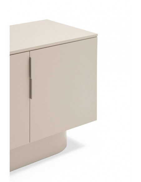 TEULAT MUEBLE AUXILIAR TOTEM 110x45, MDF lacado ARENA.