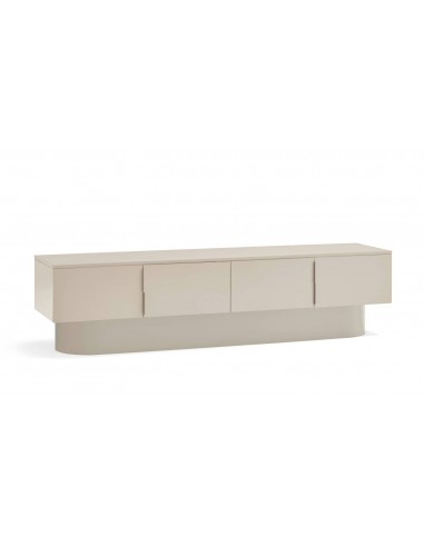 Teulat Mueble de TV TOTEM 200x45. MDF lacado color arena.