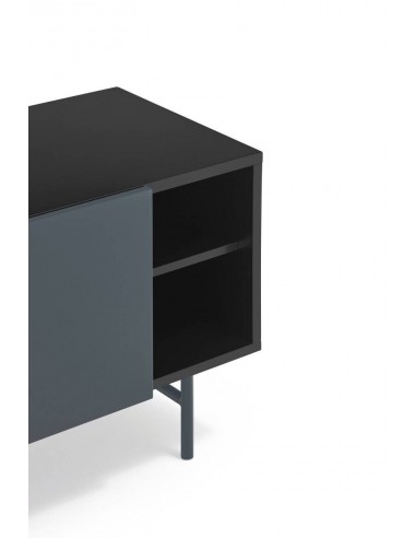 Móvel TV Teulat NUBE 180 x 40, MDF lacado preto...