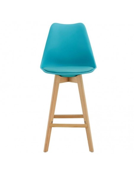 Tamborete de cozinha escandinava 72, tenha, plástico