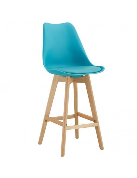 Tamborete de cozinha escandinava 72, tenha, plástico