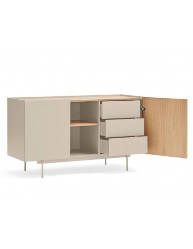 Teulat aparador OTTO 130 x 45. MDF arena y...